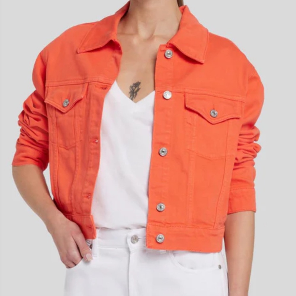 Coral Jean Jacket